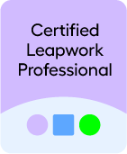 General Leapwork-Badge